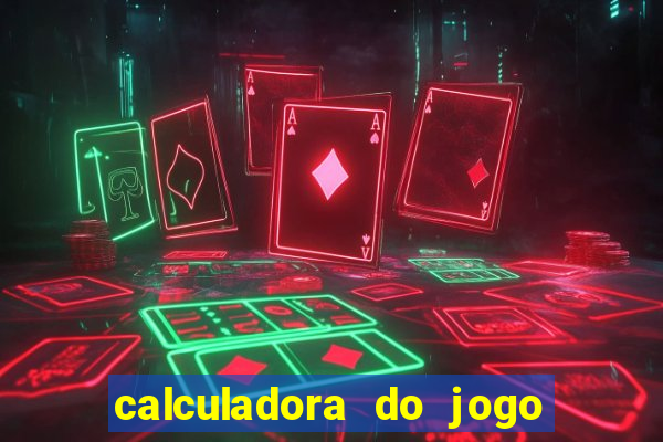 calculadora do jogo do bicho